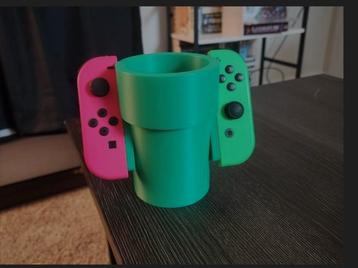 Mario's pijp, Controller Houder + Snackhouder Switch beschikbaar voor biedingen