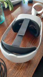 Oculus Quest 2 128GB + Elite Strap + Link Kabel, Spelcomputers en Games, Virtual Reality, Ophalen of Verzenden, Gebruikt, VR-bril