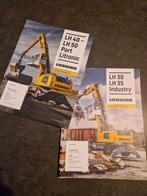 Liebherr LH30 & LH40 Brochures - Industrie & Haven, Boeken, Ophalen of Verzenden, Zo goed als nieuw, Liebherr