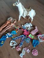 Barbie met paard, Kinderen en Baby's, Speelgoed | Poppen, Gebruikt, Ophalen of Verzenden, Barbie