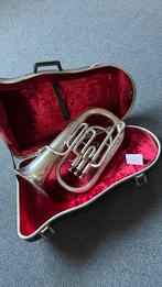 Tuba/bariton Schenkelaar, Muziek en Instrumenten, Blaasinstrumenten | Tuba's, Ophalen of Verzenden, Gebruikt, Overige typen, Met koffer of draagtas