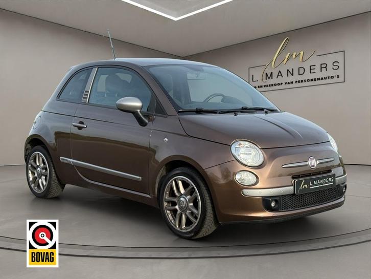 Fiat 500 1.2 by Diesel 2009 BRUIN | Airco | Limited Edition, Auto's, Fiat, Bedrijf, ABS, Airbags, Airconditioning, Centrale vergrendeling