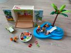 Playmobil zwembad / dieren / slaapkamer, Ophalen of Verzenden, Zo goed als nieuw, Los playmobil