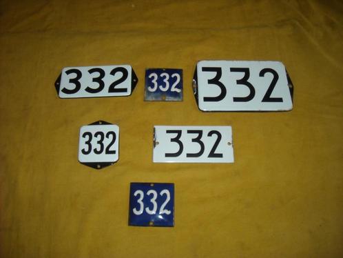 oud emaille 332 ook 333 334 335 336 337 338 339 340 341 342, Antiek en Kunst, Antiek | Emaille, Ophalen of Verzenden