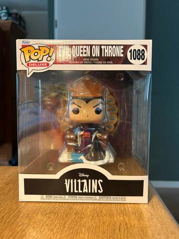 Funko pop! Evil queen on Throne Disney Villians beschikbaar voor biedingen