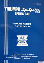 Triumph Spitfire MK3 Sports Car Spare Parts Catalogue 516282, Auto diversen, Ophalen of Verzenden