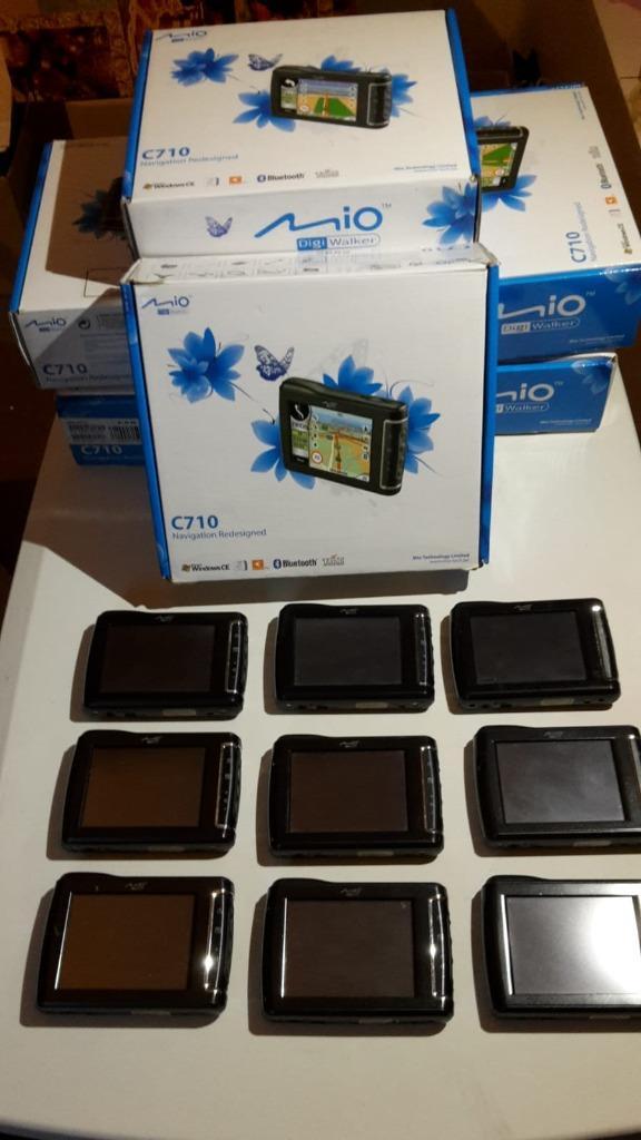 Gestopt met hobby: hele voorraad MIO C710 te koop, Auto diversen, Autonavigatie, Gebruikt, Ophalen of Verzenden