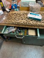 Werkbank staal, Doe-het-zelf en Verbouw, Werkbanken, Ophalen, Zo goed als nieuw