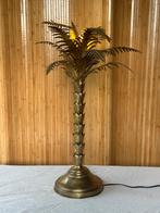 Messing palmboom tafellamp, Ophalen, X, Minder dan 50 cm, X