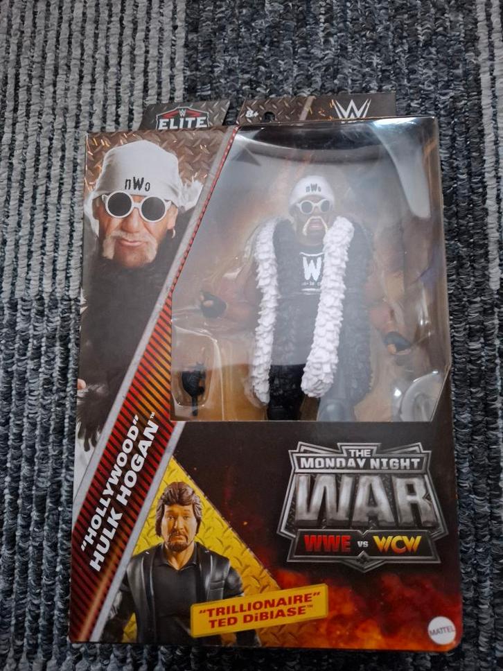 WWE Hulk Hogan NWO Elite figuur ( Nieuw ), Verzamelen, Poppetjes en Figuurtjes, Nieuw, Verzenden