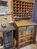 Letterkast met letters, Antiek en Kunst, Ophalen