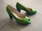 Chique groen-blauw suede pumps CARMENS OPERA 39 snazzeys, Kleding | Dames, Schoenen, Pumps, Verzenden, Nieuw, Carmens