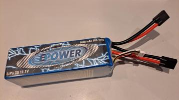 Traxxas SLASH MAXX 6s E-POWER (2x 3s in serie) 6600 mah 80C beschikbaar voor biedingen