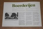 Boerderijen - Uitg. Monumentenzorg !!, Boeken, Geschiedenis | Vaderland, Gelezen, Ophalen of Verzenden, 20e eeuw of later
