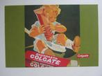 Reclame kaart colgate tandpasta    afm. 10 Bij 15 cm, Ophalen of Verzenden, Zo goed als nieuw, Overige typen