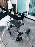 Opvouwbare inklapbare lichtgewicht rollator, Diversen, Ophalen of Verzenden, Lichtgewicht, Zo goed als nieuw