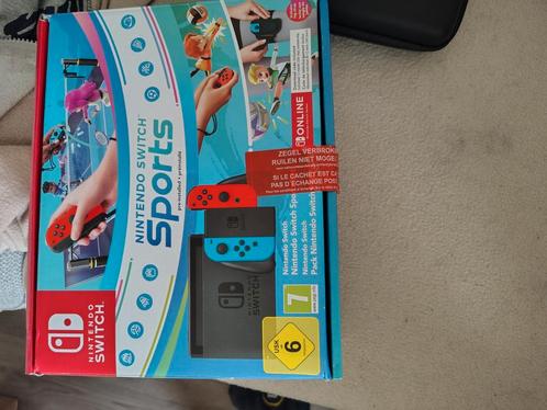 Switch Sports Set, Spelcomputers en Games, Spelcomputers | Nintendo Switch, Zo goed als nieuw, Switch Original, Met 1 controller