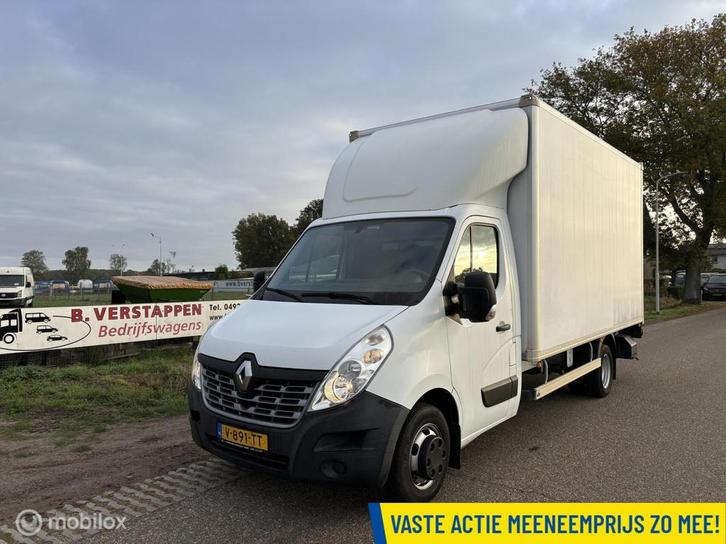 Renault Master T35 2.3 dCi Energy bakwagen + hydr. klep + tr, Auto's, Bestelauto's, Bedrijf, Te koop, ABS, Airconditioning, Alarm