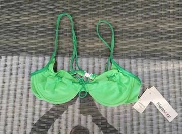 appeltjes groene bikini top maat 42