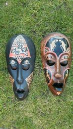 Afrikaanse Indonesische maskers Afrika Indonesie, Antiek en Kunst, Kunst | Niet-Westerse kunst, Ophalen of Verzenden