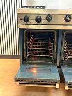 Luxe VIKING Fornuis blauw Incl. Afzuigkap 120 cm, Fornello Esperta, Ophalen of Verzenden, Zo goed als nieuw, Energieklasse A of zuiniger