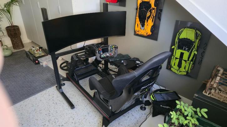 Sim Race Stoel - Sim Labs TR1, Spelcomputers en Games, Games | Pc, Gebruikt, Racen en Vliegen, 1 speler, Vanaf 12 jaar, Ophalen