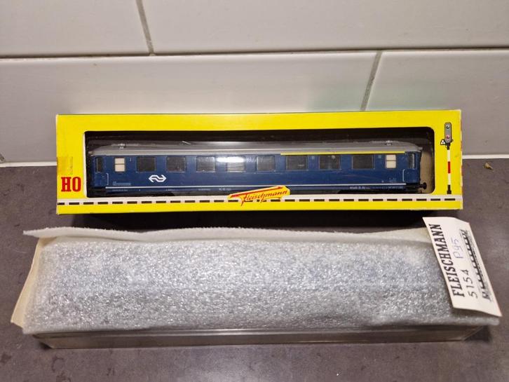 Fleischmann NS Bolkop rijtuig, Hobby en Vrije tijd, Modeltreinen | H0, Zo goed als nieuw, Wagon, Gelijkstroom, Fleischmann, NS