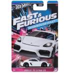 Hot Wheels Fast & Furious WOF - Porsche 718 Cayman GT4 3/5, Kinderen en Baby's, Speelgoed | Speelgoedvoertuigen, Nieuw, Ophalen of Verzenden