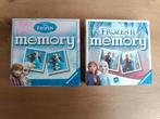 2 x Frozen memory: memory Frozen I en Frozen II, Vijf spelers of meer, Ophalen of Verzenden, Zo goed als nieuw