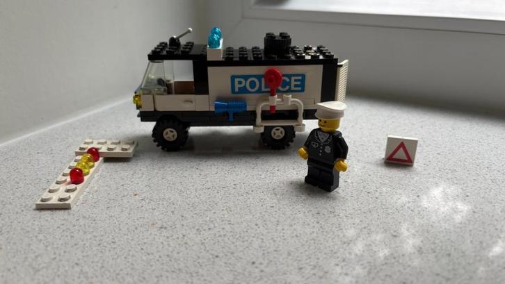 LEGO - retro - set 6450 - Politiebus met licht en geluid, Kinderen en Baby's, Speelgoed | Duplo en Lego, Gebruikt, Lego, Complete set