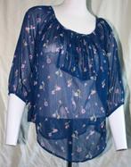 Nieuwe Abercrombie & Fitch blouse mt M, Kleding | Dames, Maat 38/40 (M), Blauw, Nieuw, Ophalen of Verzenden