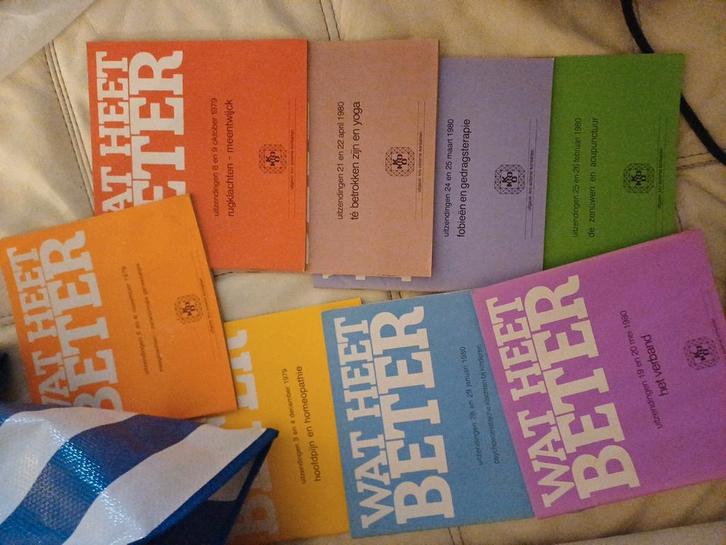WAT HEET BETER uitgave KRO Externe Contacten  uit 1979/1980!, Boeken, Partijen en Verzamelingen, Zo goed als nieuw, Ophalen