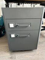 Metalen Bureaukast, Ophalen, Minder dan 50 cm, Gebruikt, Metaal