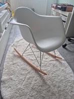 Witte Schommelstoel, Ophalen, Wit, Zo goed als nieuw, Metaal