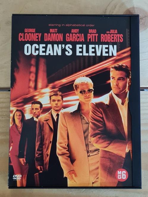 DVD Ocean's Eleven - George Clooney, Matt Damon, Brad Pitt, Cd's en Dvd's, Dvd's | Thrillers en Misdaad, Zo goed als nieuw, Maffia en Misdaad
