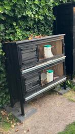 Konijnenhok, konijnenflat! MOET NU WEG!, Ophalen, 110 cm of meer, Zo goed als nieuw, 90 cm of meer