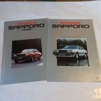 Mitsubishi Sapporo incl Turbo folders NL tekst SETPRIJS, Ophalen of Verzenden, Zo goed als nieuw, Mitsubishi