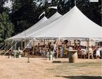 Sailcloth tent 14x26 meter te huur, stretchtent,bruilofttent, Partytent, 6 meter of meer, Zo goed als nieuw, 8 meter of meer