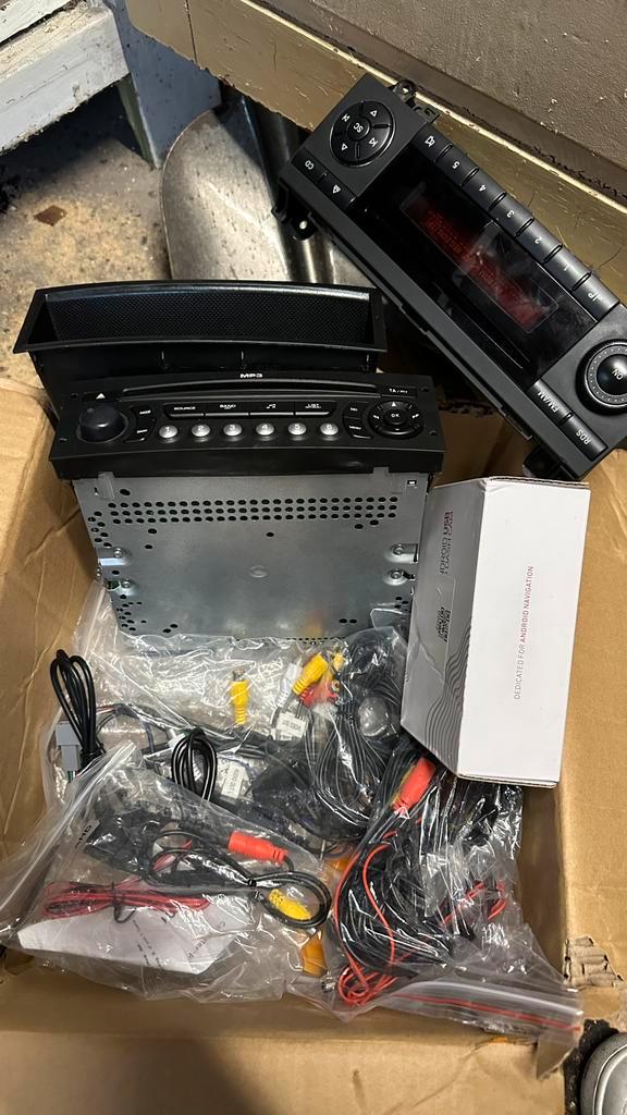 Audio Set: Mercedes, Peugeot/Citroën + HD Dashcam, Auto diversen, Autoradio's, Zo goed als nieuw, Ophalen of Verzenden