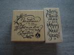 houten stempels, Verzenden, Zo goed als nieuw, Houten stempel