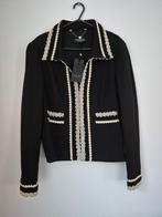 Twinset simona barbieri 40 zwart, Kleding | Dames, Jassen | Zomer, Verzenden, Zo goed als nieuw, Maat 38/40 (M), Wit