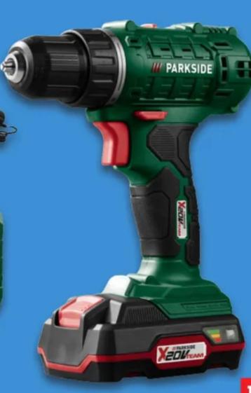 Parkside accuboormachine 20V, nieuw in koffer. beschikbaar voor biedingen