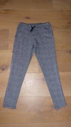 Geruite broek+zwarte zijband, Blue effect (164)   IZGS, Broek, Gebruikt, Meisje, Ophalen of Verzenden