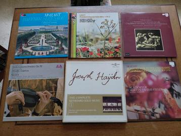Verzameling klassieke lp's 65 stuks beschikbaar voor biedingen
