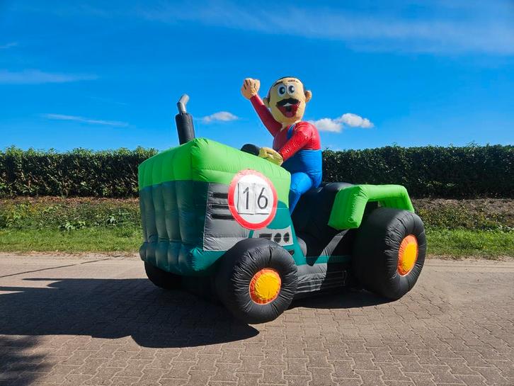 Abraham op trekker te huur!!!, Kinderen en Baby's, Speelgoed | Buiten | Opblaasfiguren, Zo goed als nieuw, Ophalen