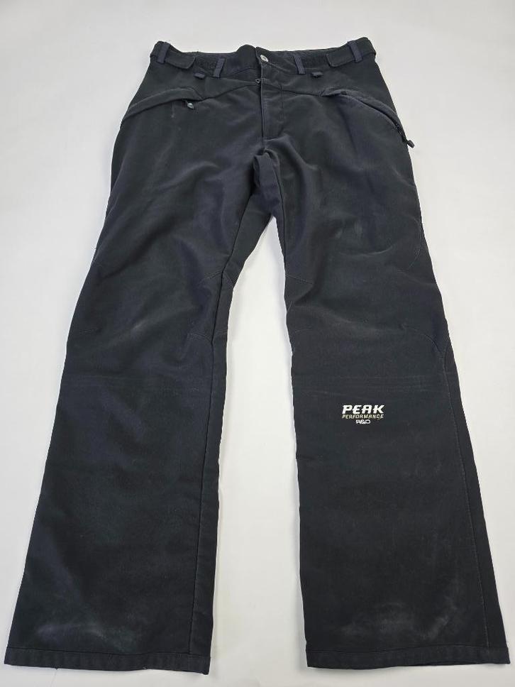 Peak Performance Skibroek Fleece Zwart Heren XL, Kleding | Heren, Wintersportkleding, Gedragen, Broek, Maat 56/58 (XL), Ophalen of Verzenden