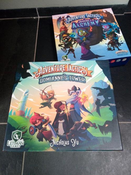 Adventure tactics Domaines tower + alchemy, Hobby en Vrije tijd, Gezelschapsspellen | Bordspellen, Zo goed als nieuw, Ophalen of Verzenden