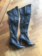 Laarzen Overknee laarzen 39/40, Kleding | Dames, Schoenen, Ophalen of Verzenden, Zo goed als nieuw, Zwart, Hoge laarzen
