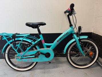 Nette Loekie Superstar kindefiets 18 inch  beschikbaar voor biedingen