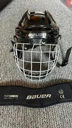Ijshockeyhelm en nekband Bauer, Ophalen of Verzenden, Zo goed als nieuw, Bescherming